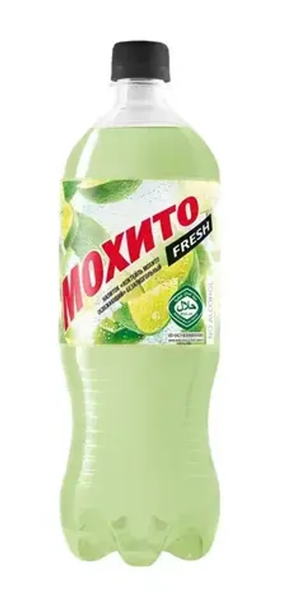 Газированный напиток Мохито Fresh освежающий, 1 л