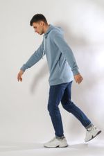 Толстовка мужская Трек-4 Виотекс СЕРО-ГОЛУБОЙ