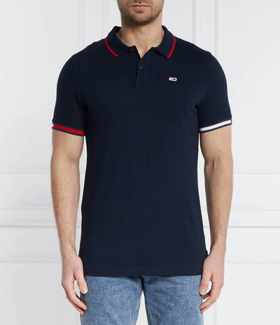 Поло Tommy Jeans - темно-синий(DM0DM12963)