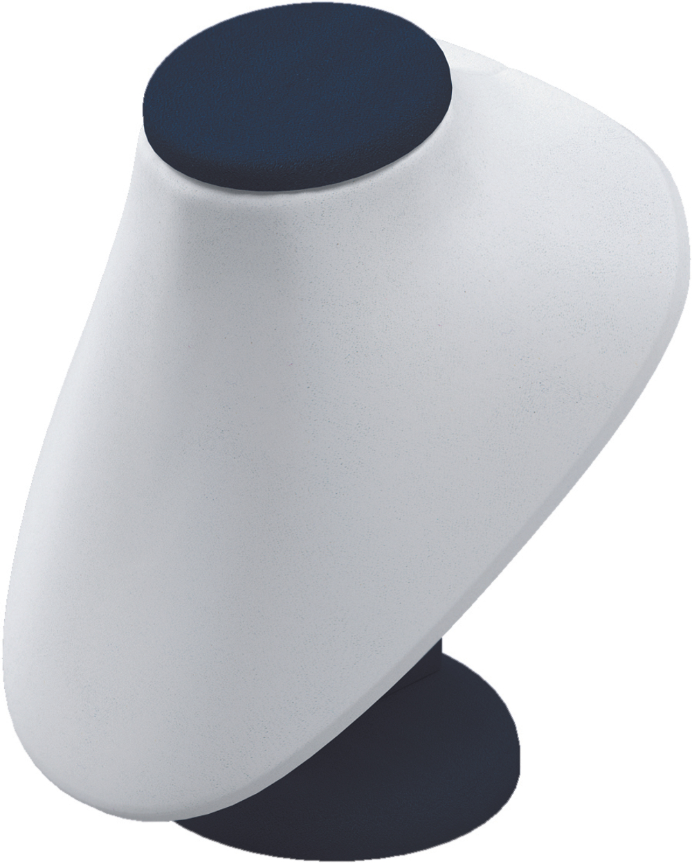 Бюст объемный/круглое основание/ф.№6 (резинка)