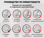 EE - 02 Синий / Авточехлы на сиденья универсальные на весь салон, 8 предметов (за комплект)