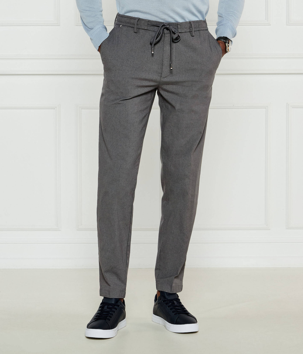 Чиносы H-Kane-RDS BOSS BLACK - пепельный(50530856)