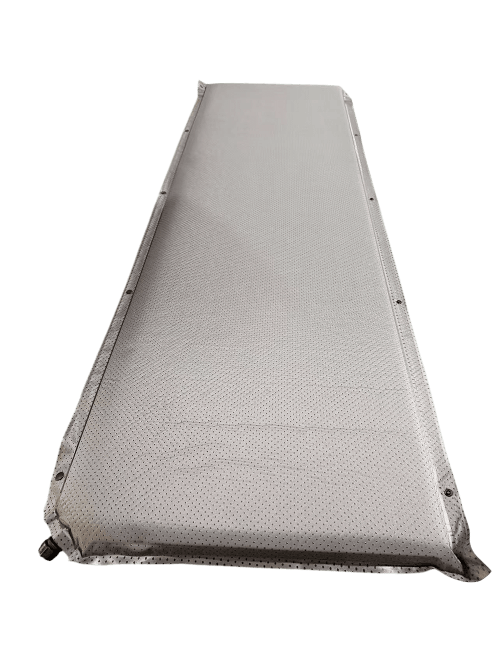 Самонадувающийся туристический коврик Crusoe Camp M7 (198x63x7 см), микрозамша, с кнопками