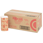 Полотенца бумажные листовые Focus Premium 5083739/5049977 V-слож. 2-х сл. 200 л белые 1/15
