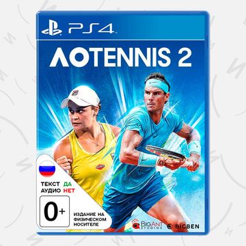 Игра AO Tennis 2 (PS4, русские субтитры)