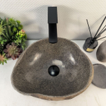 Раковина из речного камня RS-65278 41*32*15 0861