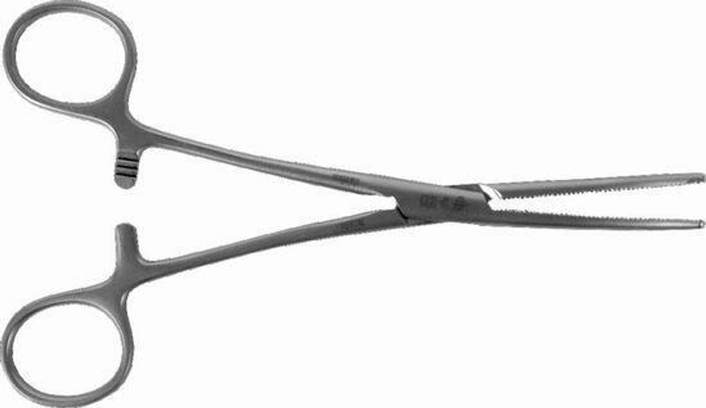 ТМ- З-222 Зажим артериальный прямой Крайл, 156 мм (матир.) (аналог З-62-2) (НОВОЕ ИСПОЛНЕНИЕ)