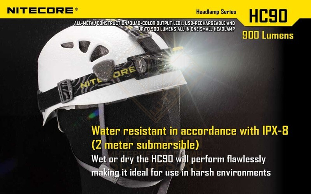 Фонарь налобный Nitecore HC90