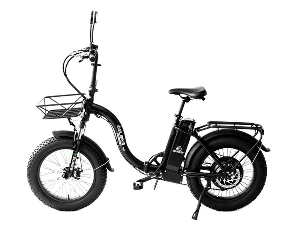 Электрофэтбайк Elbike Taiga 1 Vip (13), Черный