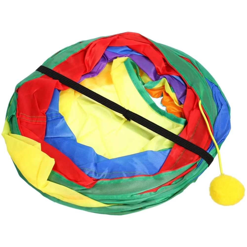 Игровой туннель для животных «МурМяу», цвет как на фото, 80*50*25см