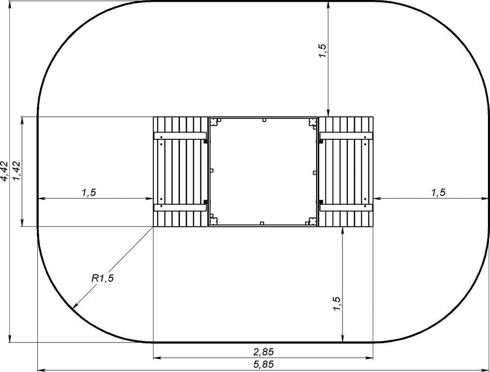 Песочница Ларец ПС100.00