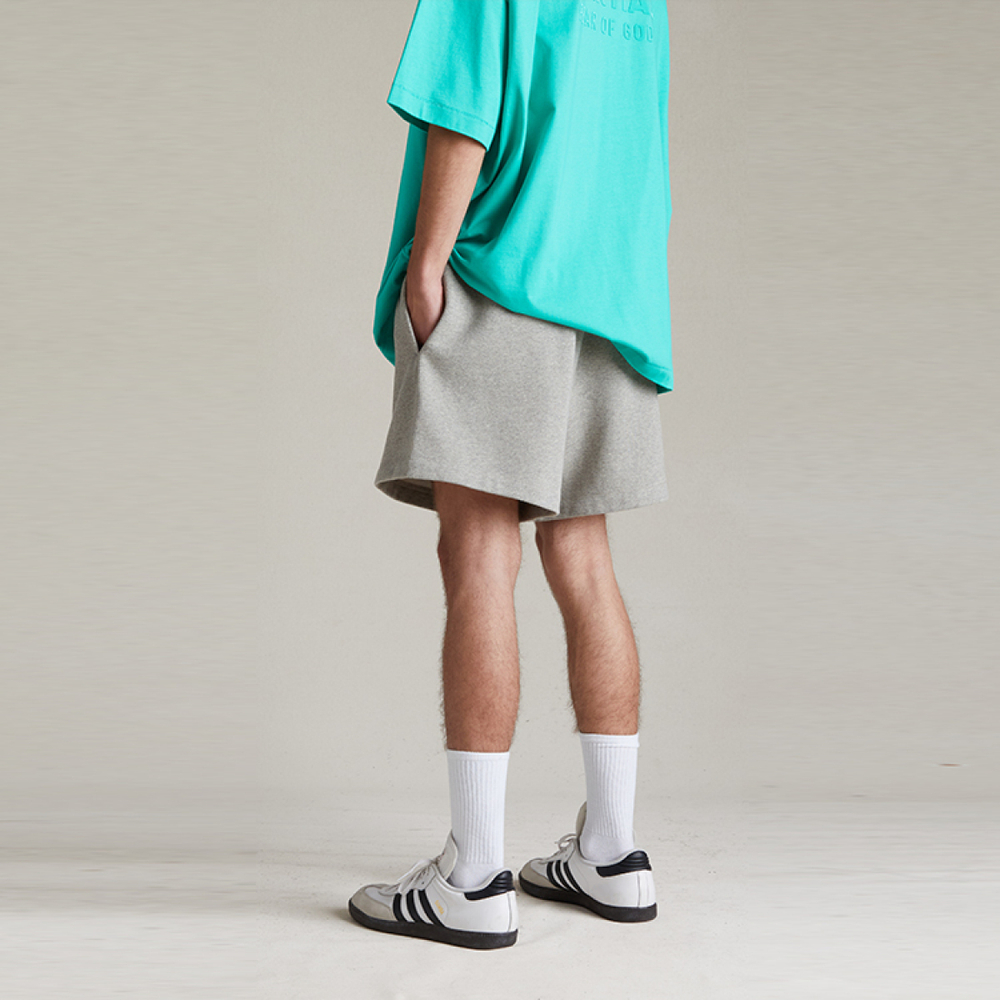 Шорты Fear of God Essentials SS24 Running Short /Dark Heather Oatmeal, 160SP244173F