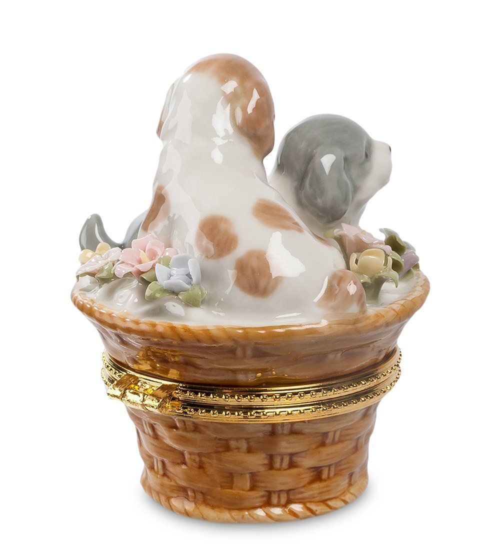 CMS-15/14 Шкатулка «Пара щенков» (Pavone)