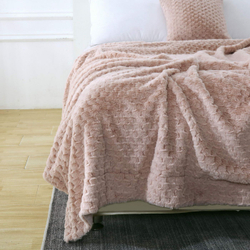 Плед 160х220 Sofi De MarkO Аврил розовый