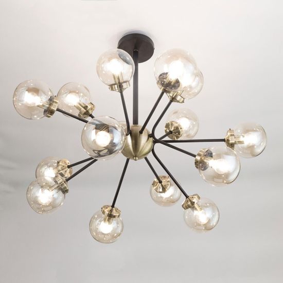 CL105355 Планета Черн+Дымч. Св-к Люстра