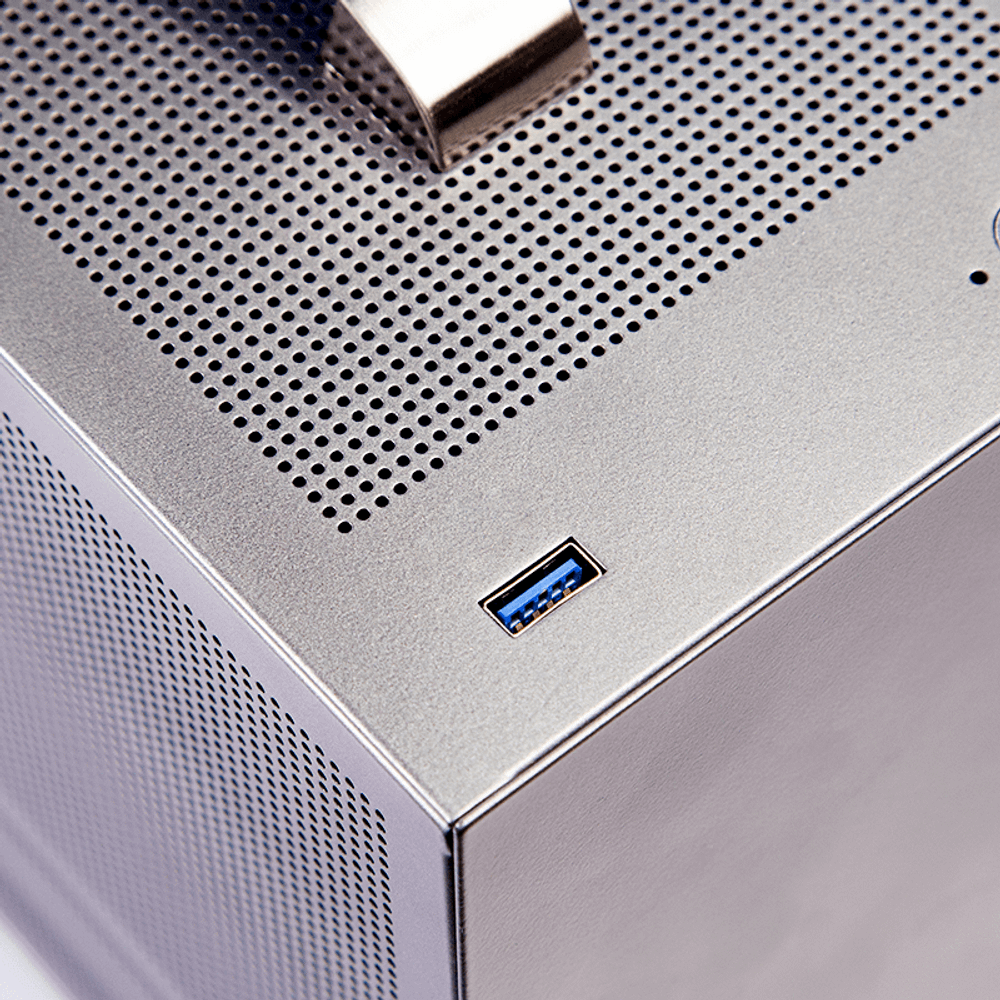 Корпус PCCooler I100 PRO MESH GY  ITX USB3.0 1x3.5", 1x2.5" Grey