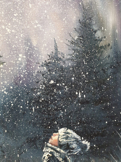 Мальчик у елки