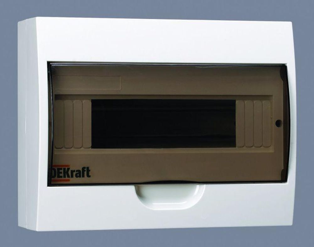 Корпус навесной ЩРН-П-12 12мод. IP41 пластик. DEKraft 31011DEK