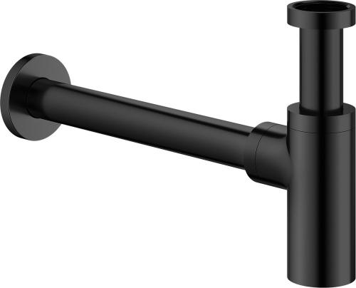 Omnires Сифон для умывальника декоративный (черный), A186BL