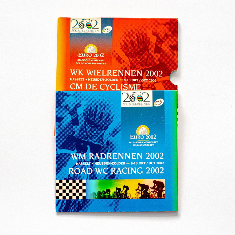 Belgium 2002 Year Set "Road Cycling WC 2002 Brussels"