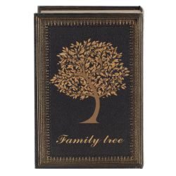 GAEM Шкатулка-книга сейф, L18 W7 H27 см