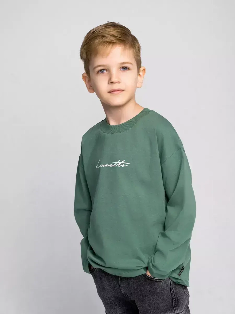 Лонгслив оверсайз кофта для мальчика