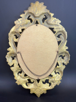 Массивное бронзовое зеркало