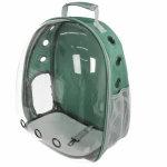 Рюкзак - переноска для животных «ЛЮБИМЫЙ БРО», цвет зеленый, 27*33*43см/до 7кг (Пакет и Лейбл)