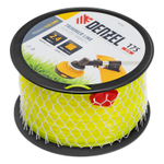 Леска для триммера квадрат, 2,4мм х 175м, на DIN катушке FLEX CORD Denzel