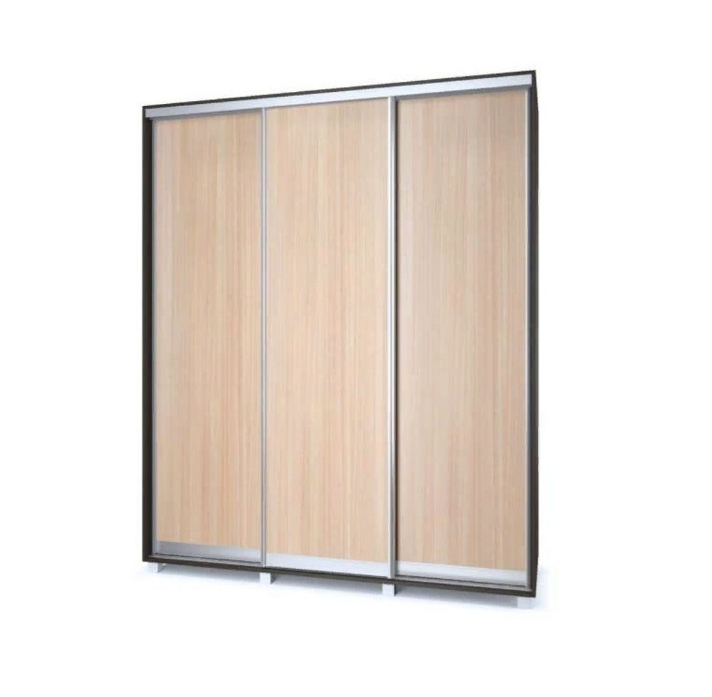 Шкаф-купе трехстворчатый "Роланд" Р47/Р17 (венге/дуб млечный), ЛДСП, MODERN