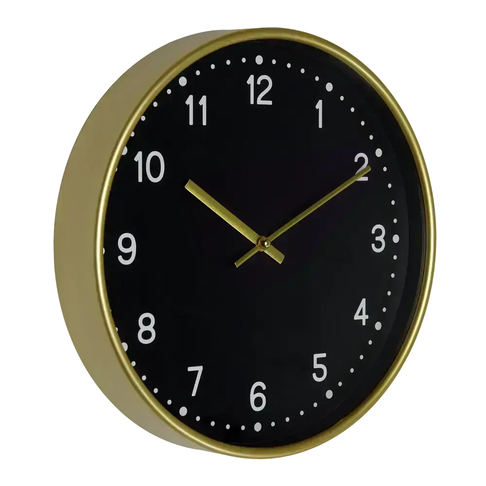 Часы настенные Ностальгия ⌀30,5 см цветзолотистый