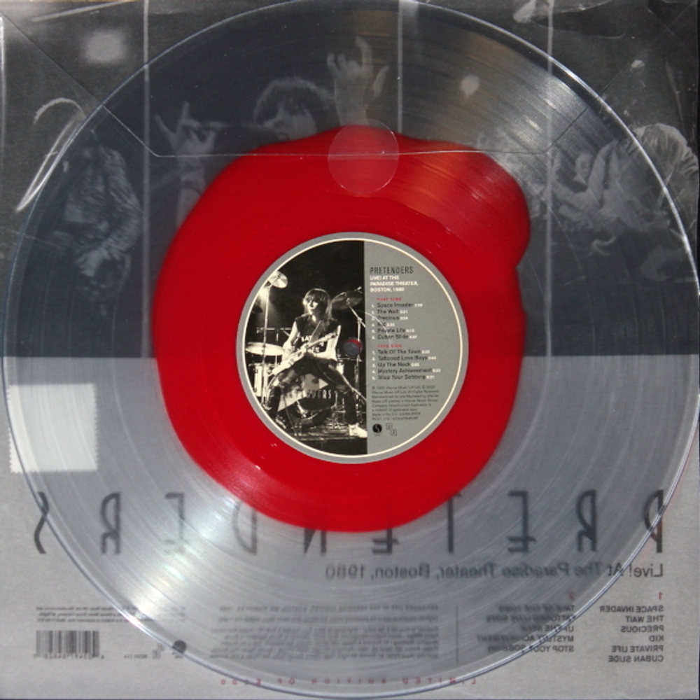 Pretenders / Live! At the Paradise, Boston, 1980 (Limited Edition)(Clear Vinyl)(LP)