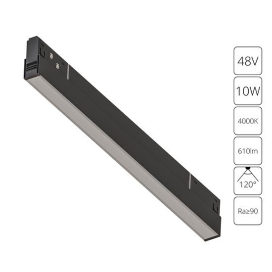 A5722PL-1BK СВЕТИЛЬНИК ПОТОЛОЧНЫЙ EXPERT 48В 10Вт 610Лм 4000К 90+ 120°