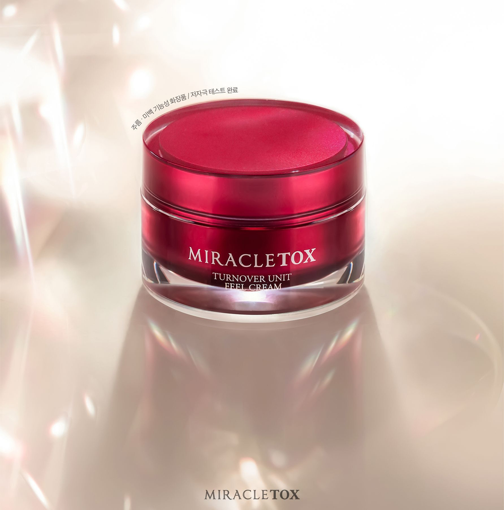 Miracletox Крем для лица с лифтинг-эффектом с пептидами, церамидами, ферментами -Turnover Unit Feel Cream,50 г