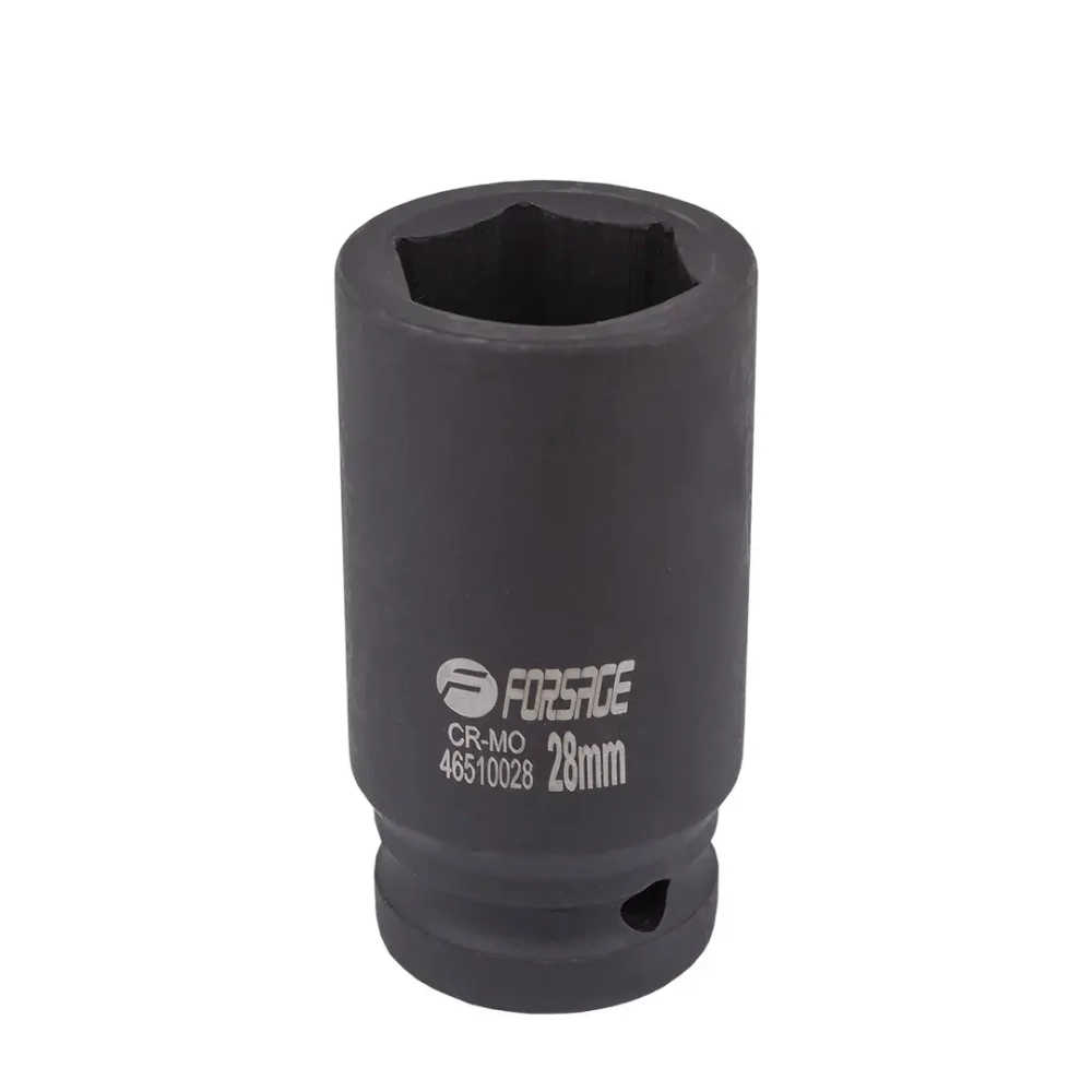 Головка ударная глубокая 28мм 3/4''6гр. Forsage F-46510028