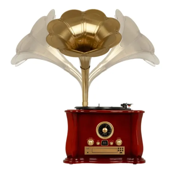 Alive Audio Gramophone Wood
