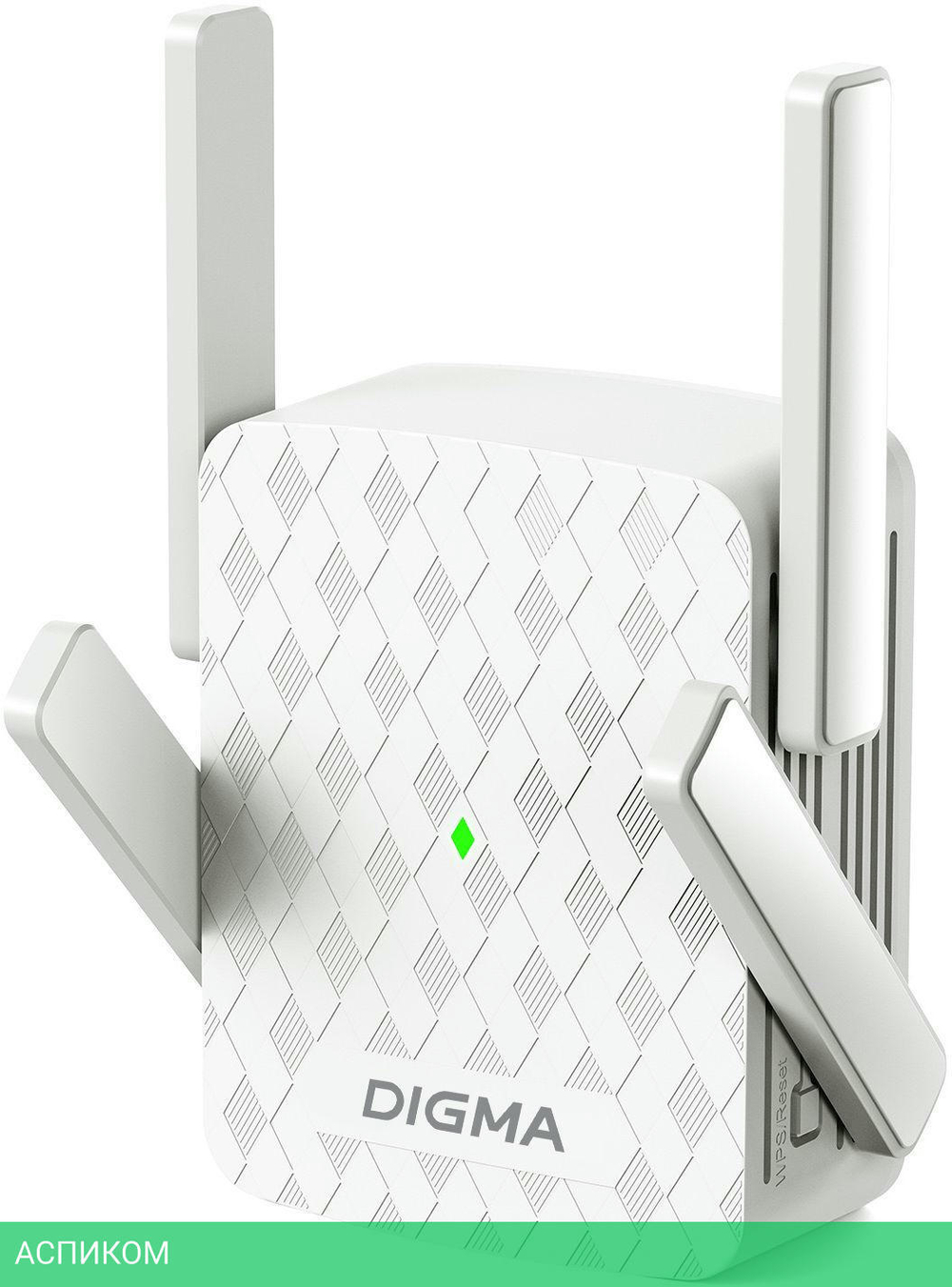 Усилитель Wi-Fi Digma D-WR400 белый