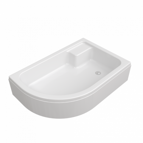 Поддон душевой 120х80 средний правый акриловый