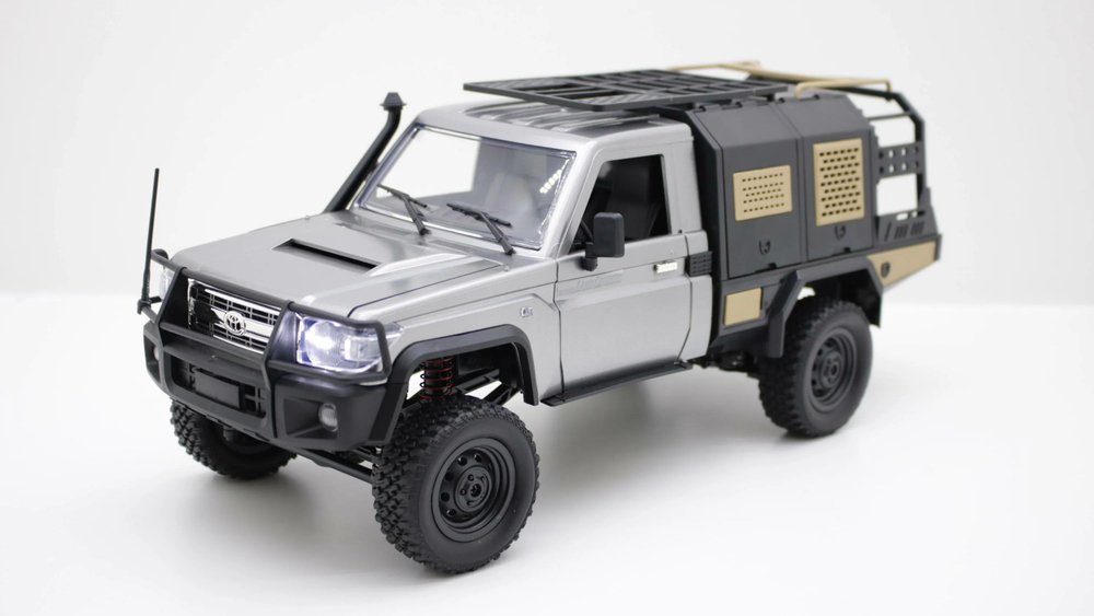 Радиоуправляемый внедорожник Toyota Land Cruiser LC79 4WD 1:12 - MN-82S-grey