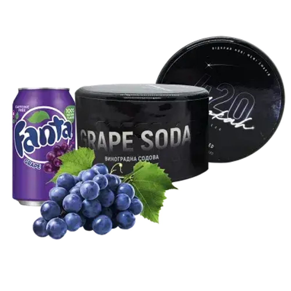 420Dark Grape Soda (40g)