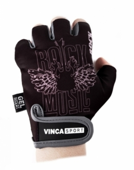 Перчатки велосипедные, ROCK, черные с серым, размер L VG 870 Rock (L)
