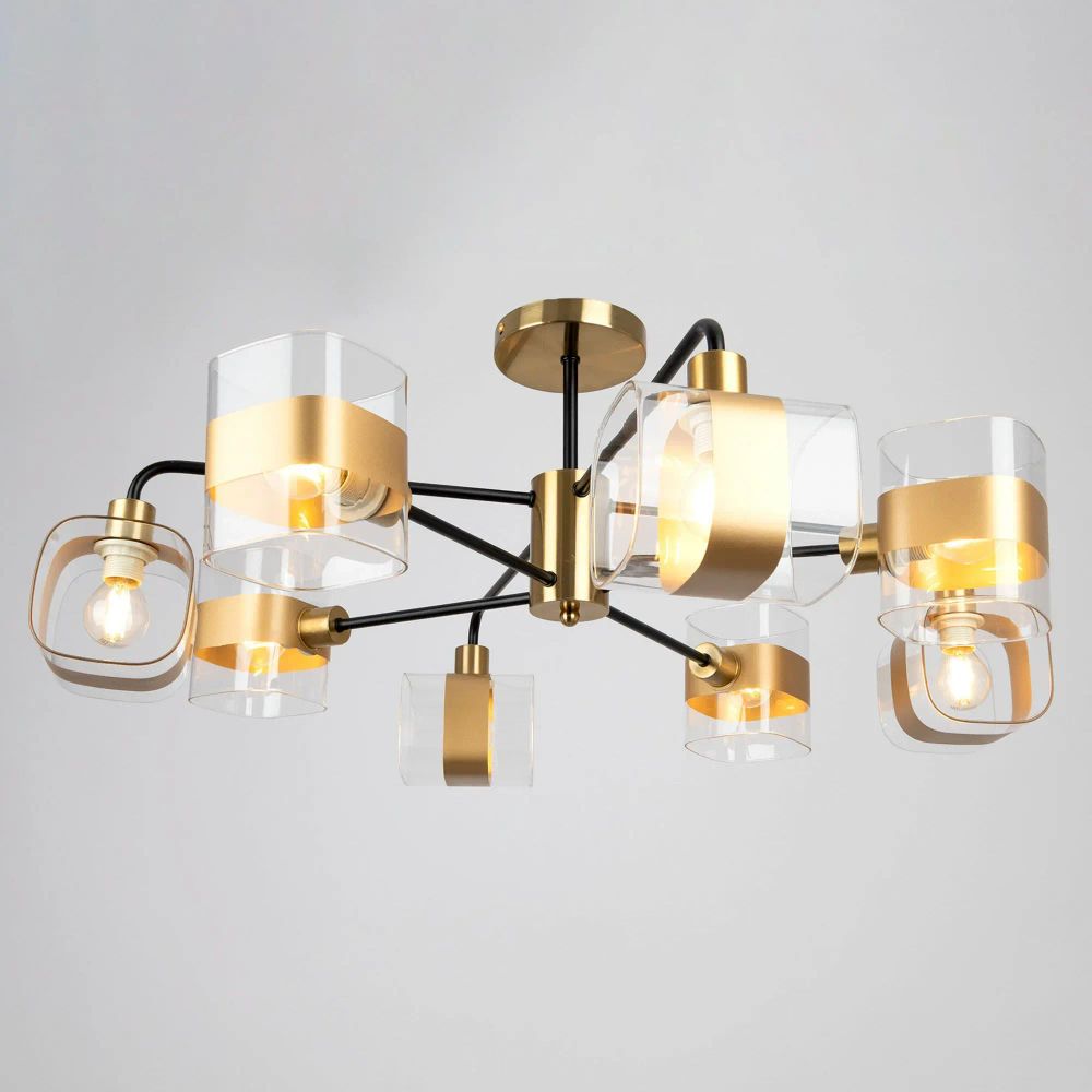 Citilux Бертон CL140181 Люстра потолочная Бронза