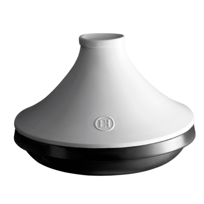 Тажин Emile Henry Delight Slate White, 27.5 см