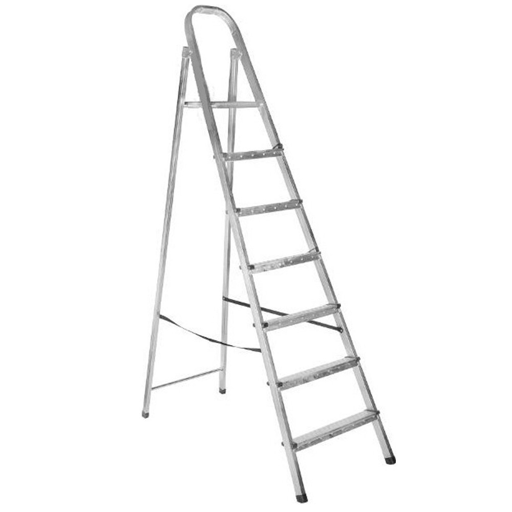Стремянка 7 ступеней оцинкованная