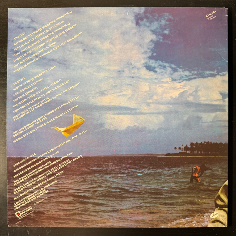 Виниловая пластинка 10cc ‎– Bloody Tourists LP