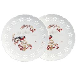 НАБОР ТАРЕЛОК ЗАКУСОЧНЫХ LEFARD "FOREST TALE" 20,5 СМ (КОР=18НАБ.)