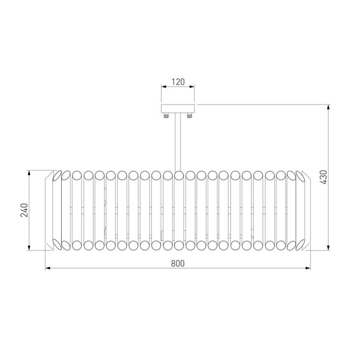 Потолочная люстра Bogates Castellie 362/8