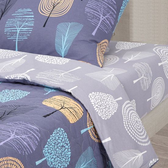Евро комплект постельного белья Фэнтези бязь Зима-Лето