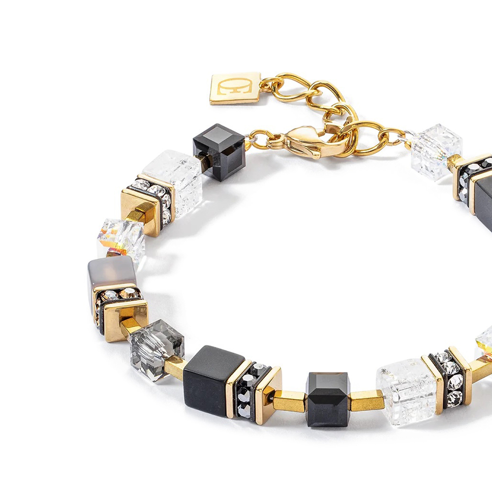 Браслет Coeur de Lion Black-Gold 3039/30-1316