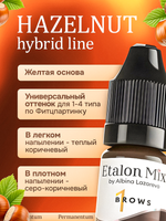 Сет пигментов Etalon mix для перманентного макияжа и татуажа